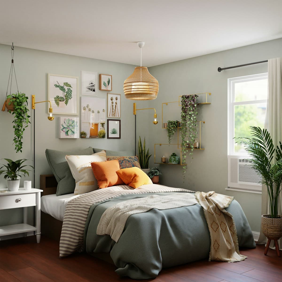 Custom interior door configuration in a contemporary home